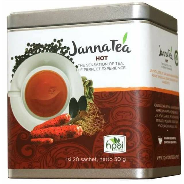 

JANNA TEA HOT HNI HPAI/HALAL MART BEKASI/UTARA