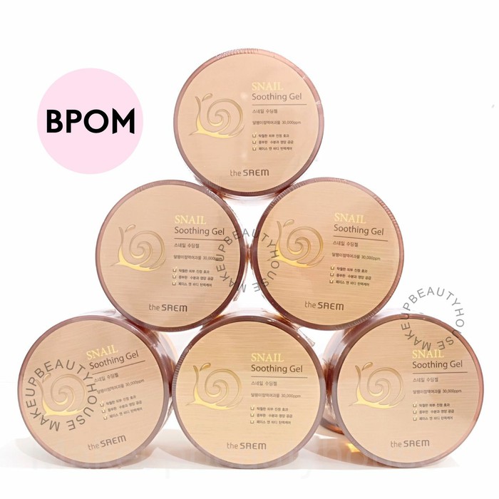 The Saem Snail Soothing Gel 300Ml