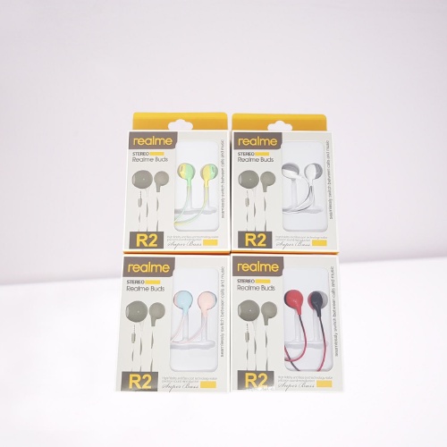 Handsfree Branded Macaron Handsfree earphone Branded Warna