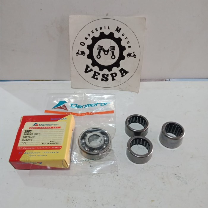 1 Paket : Laher Roda Depan Vespa Px (Danmotor & Laher Bambu)