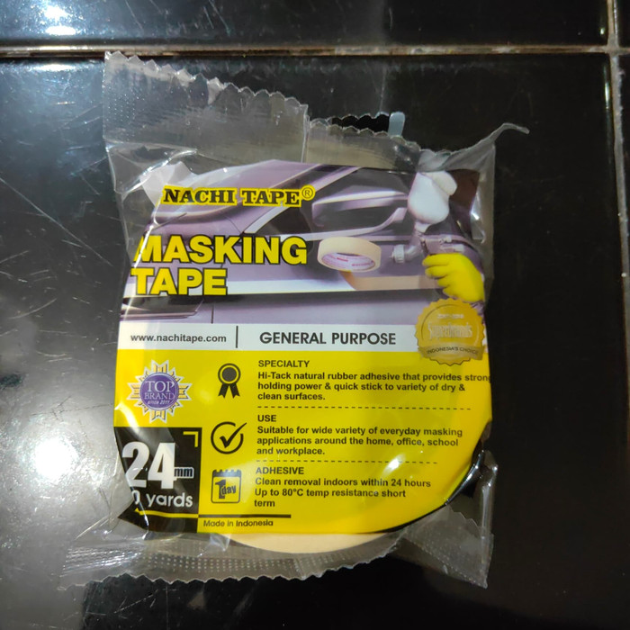 

Masking Tape 1 inch Nachi/lakban kertas