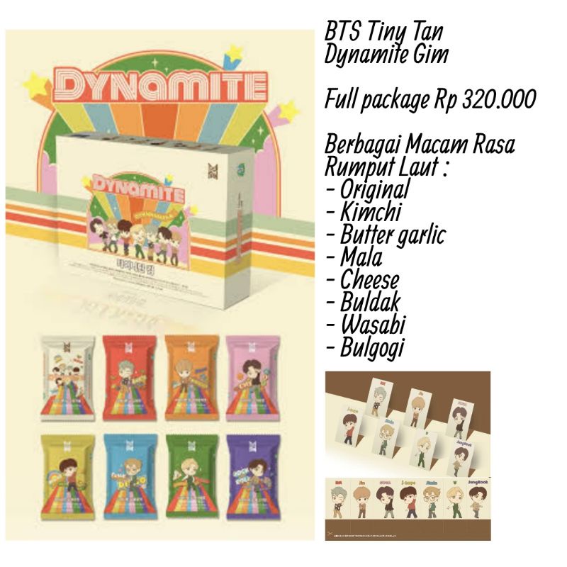 

Tiny Tan BTS Dynamite Gim