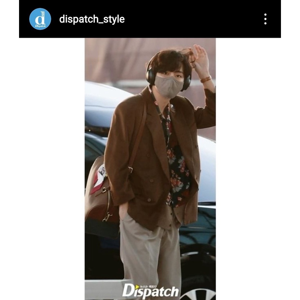 FIX DAPAT 1 PCS ONLY BOSTON BAG TAEHYUNG V ARTIST MADE MERCH HYBE BTS TAS