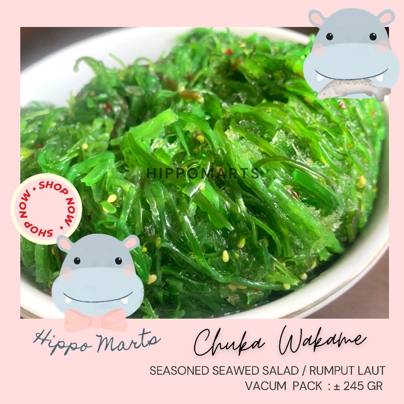 Chuka Wakame / Salad Rumput Laut / Seawed Salad / Japan Food