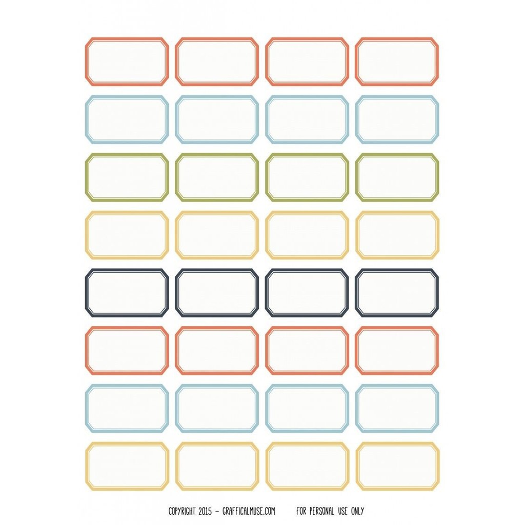 

Label Stiker Multifungsi 1 sheet Isi 32 Label