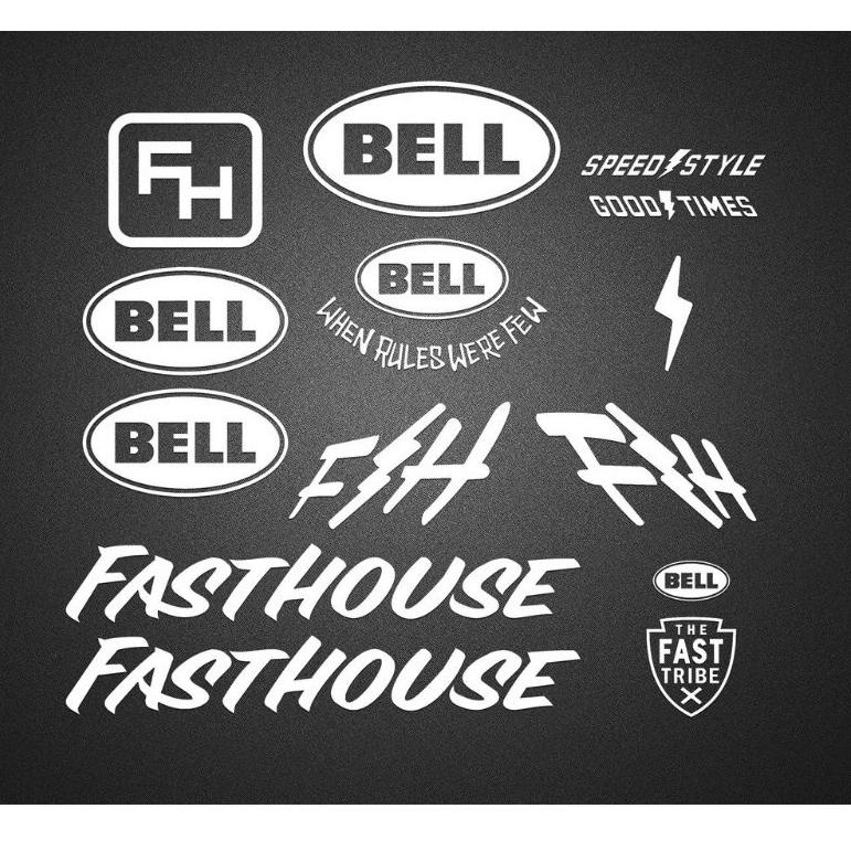 [NDA.15Jn22w] STICKER HELM BELL FASTHOUSE STICKER CUTTING