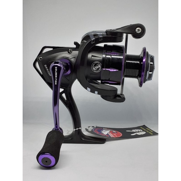 RIL PANCING TERBARU GOLDEN FISH. BLACK KINGKONG BK20P/ 2000. SCREW IN POWER HANDLE