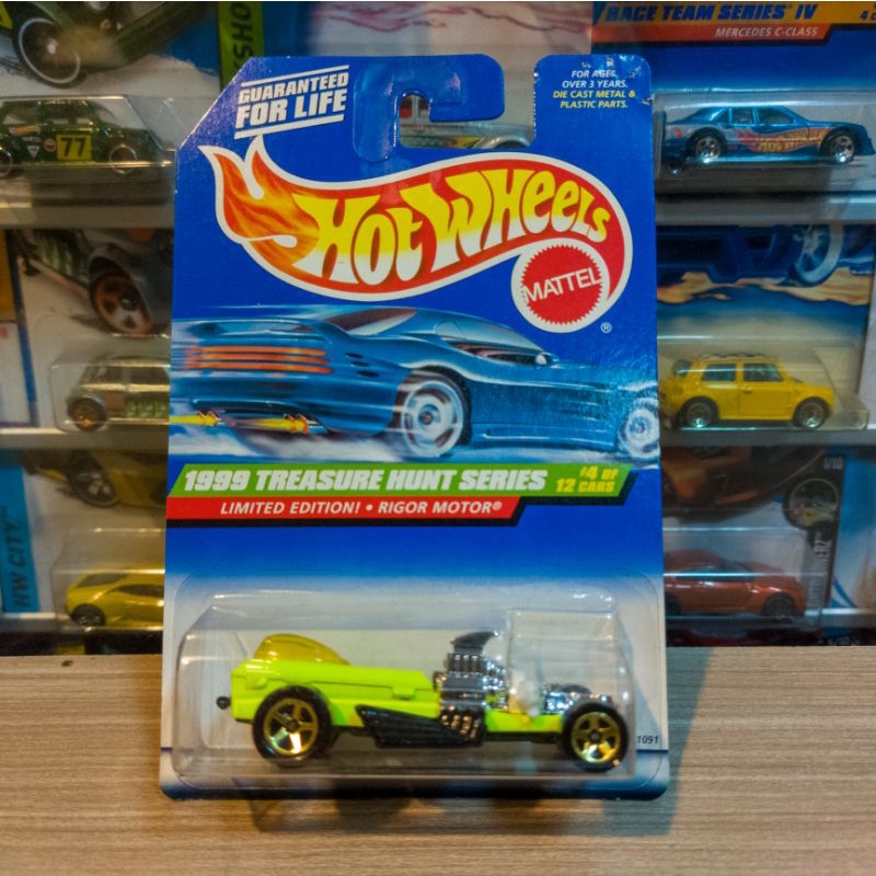 HOT WHEELS RIGOR MOTOR - TREASURE HUNT - THS - STH - NOT MINT