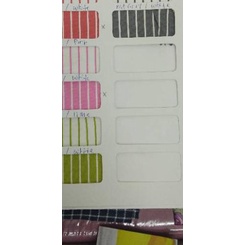 Katun Jepang motif salur kecil