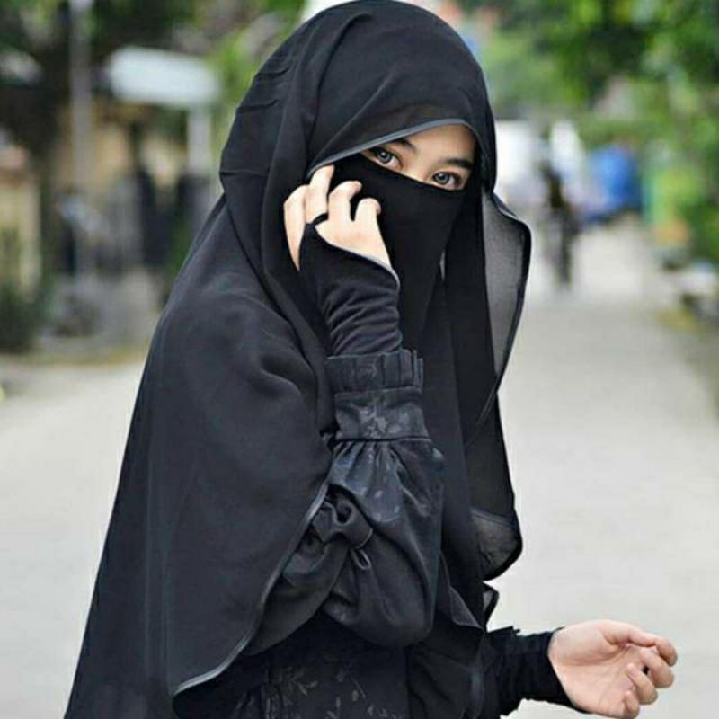 Niqab Butterfly List Bisban Niqob Cadar