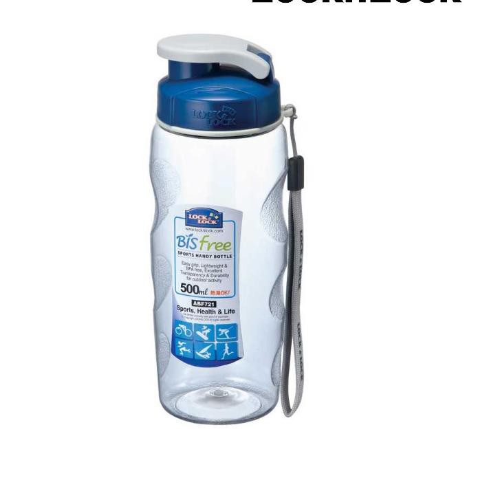 Bagus Lock&Lock Water Bottle Sports Handy Botol Air Minum 500mL - Biru ..