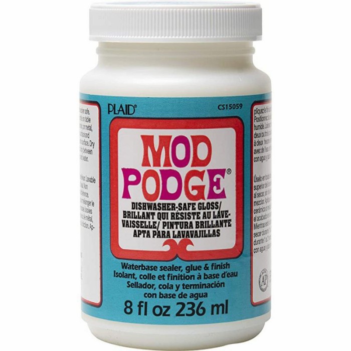 

Produk Terbaru Modpodge Dishwasher Safe Gloss - Decoupage Sealer Glue 8Oz Mod Podge