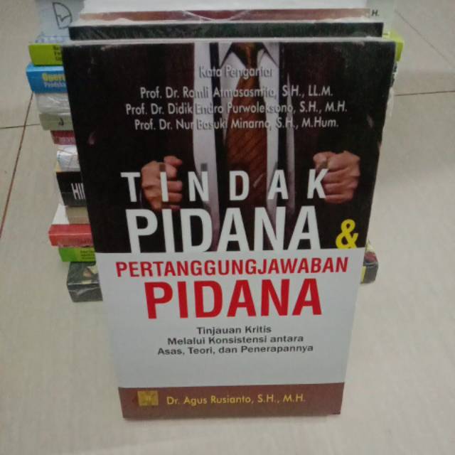 Tindak pidana pertanggungjawaban pidana