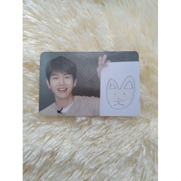 BAEKHYUN TEOLAEGI PHOTOCARD PC BAEKHYUN DOLL