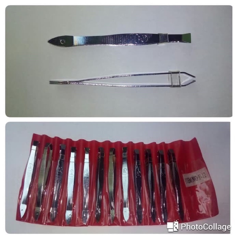 Pinset Uban Stainless / Pinset Cabut Bulu / Penjepit Bulu Rambut / Pinset Penjepit Bulu Ketiak