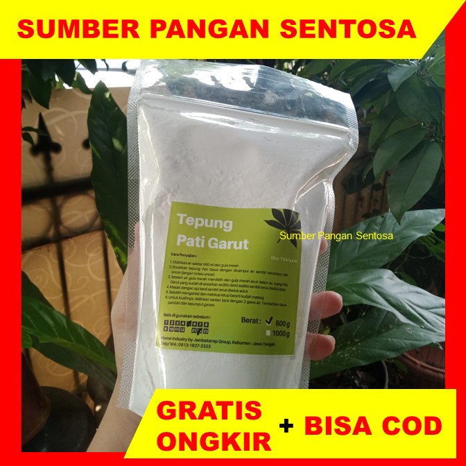 

Tepung Pati Garut Tepung Irut Pi Walanda | Obat Asam Lambung 500 Gr