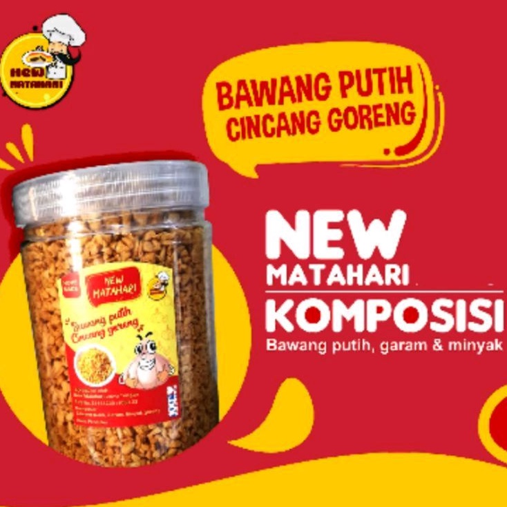 

Bawang putih goreng cincang