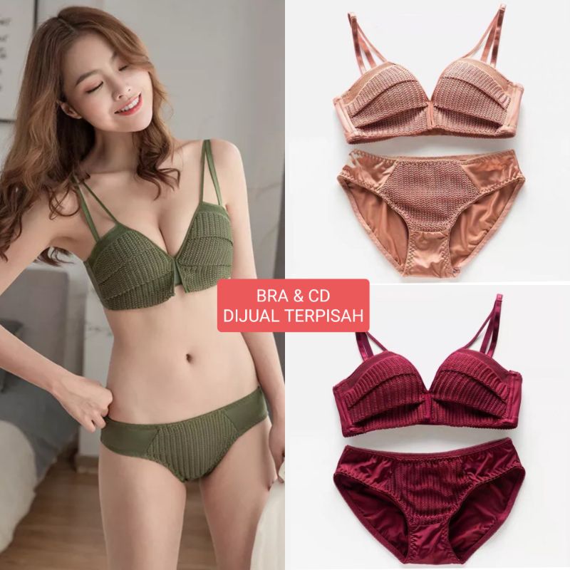 (BRA13) Bra Set Import Premium Quality Labelq / Pakaian Dalam underwear Wanita