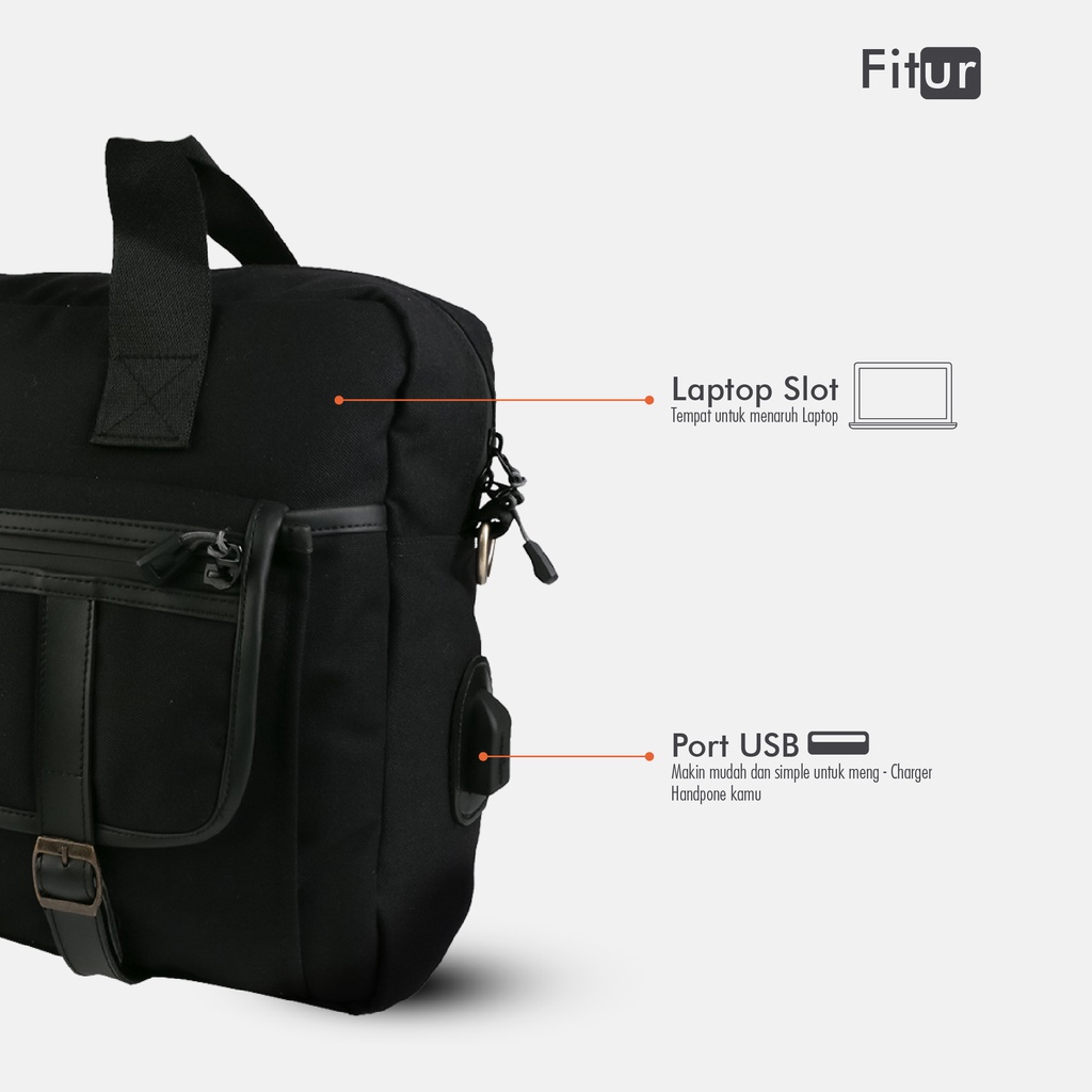 Tas Selempang Laptop urban factor - Brilliant | Tas laptop Masengger Bag