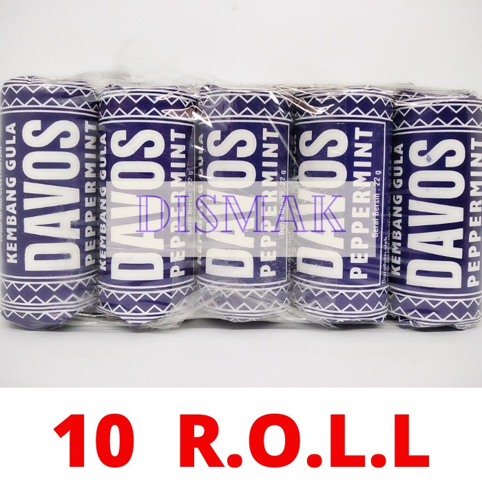 

Permen Davos Roll 10 ROLL