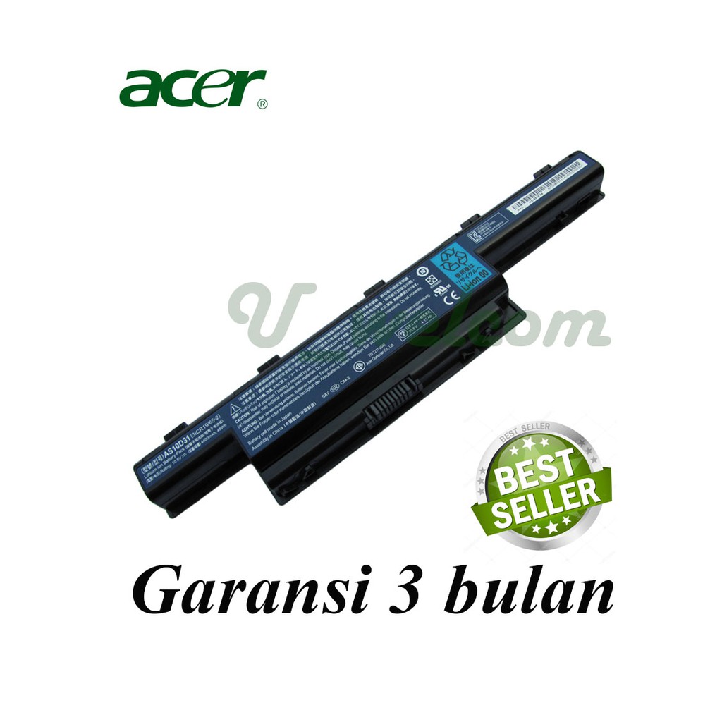 baterai Aspire 4750 4750G 4750Z 4752 4752G 4752Z 4752ZG ori