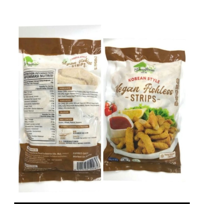 

greenfarm Vegan Fishless Strips Korean Style