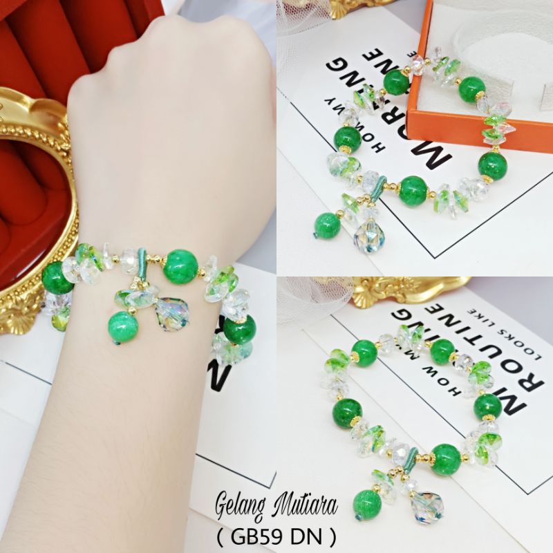 Gelang Xuping Mutiara Hijau GB59 DN