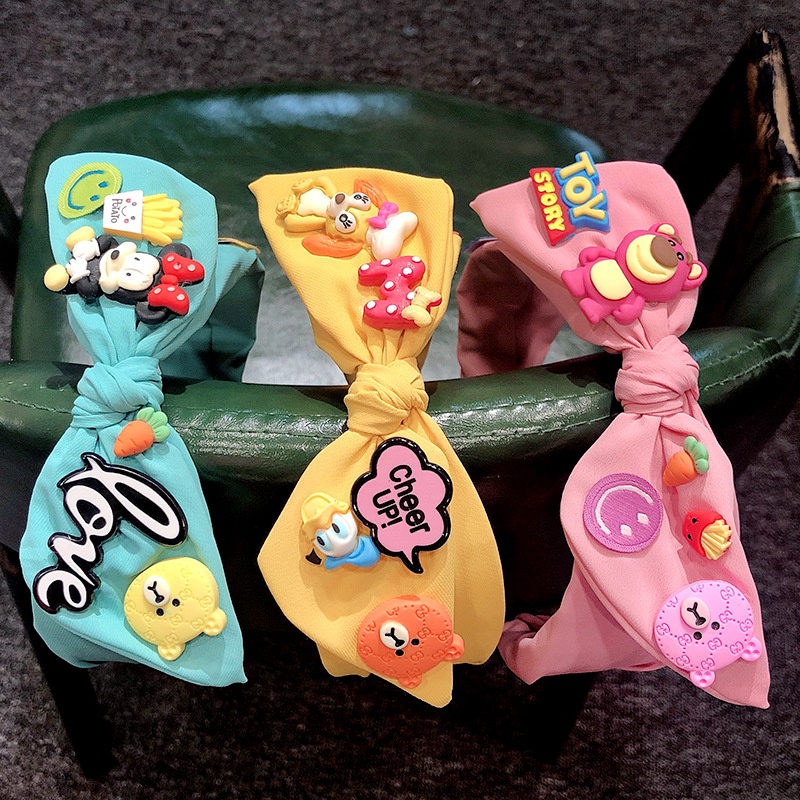 Bando Anak Perempuan Toy Kartun Aksesories Rambut Import