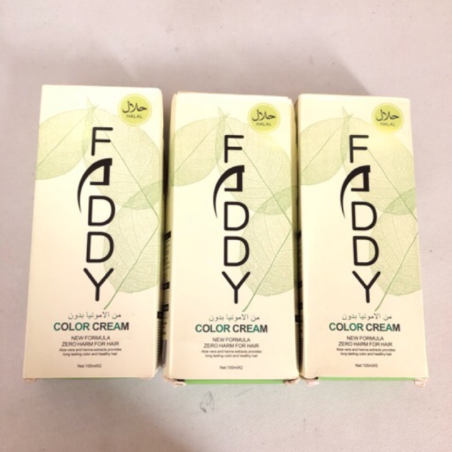 [NEW] FADDY hair color cream halal