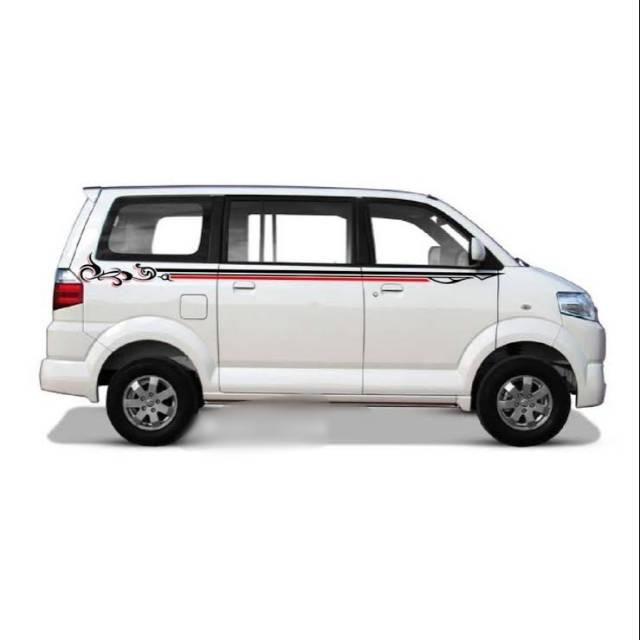 Stiker mobil Suzuki apv striping list mobil Suzuki apv terlaris