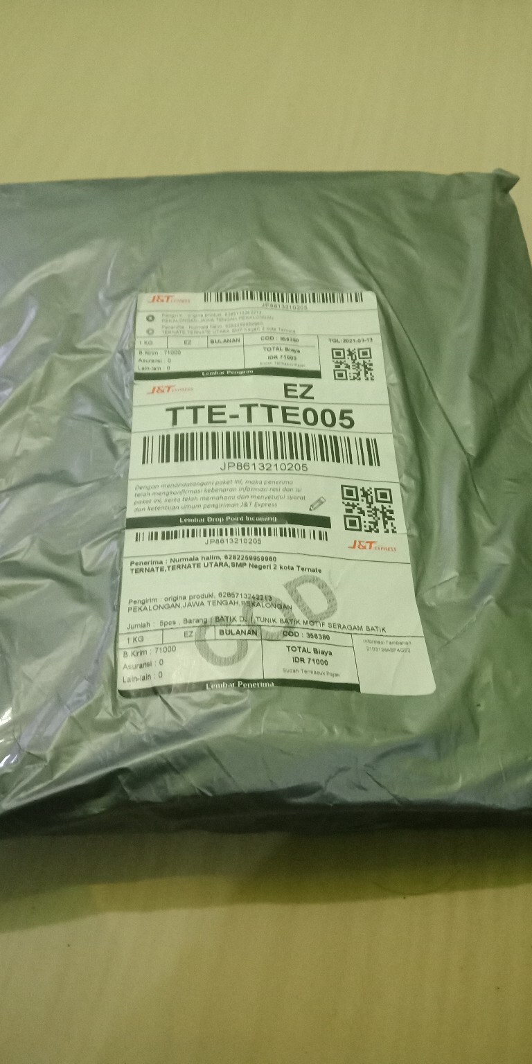 Batik Tunik Atasan Wanita