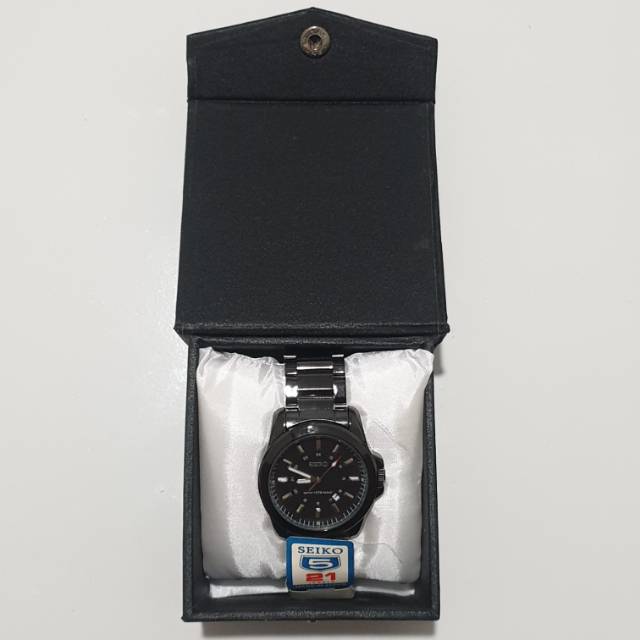 Jam Tangan Pria Seiko 706076 Rantai Hitam