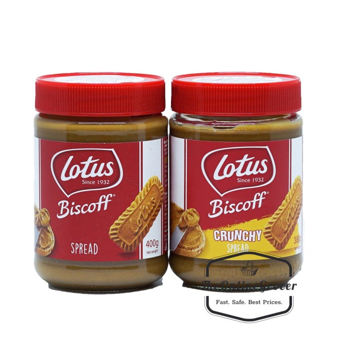 

Lotus Biscoff Spread/Selai Lotus Biscoff 380gr