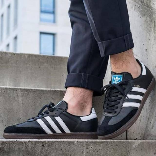 Adidas samba casual pria