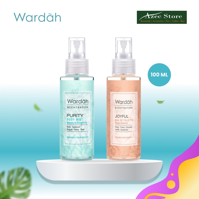 WARDAH SCENTSATIONS BODY MIST 100ML