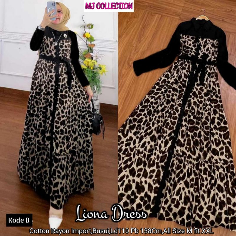 LIONA DRESS BY MJ COLLECTION