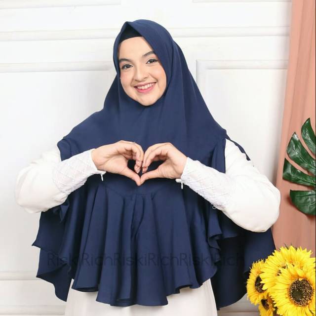 Khimar Athirah Original Riskirich | Khimar Syari Instan