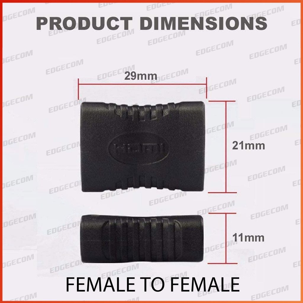 Barel / Sambungan HDMI Female to HDMI female