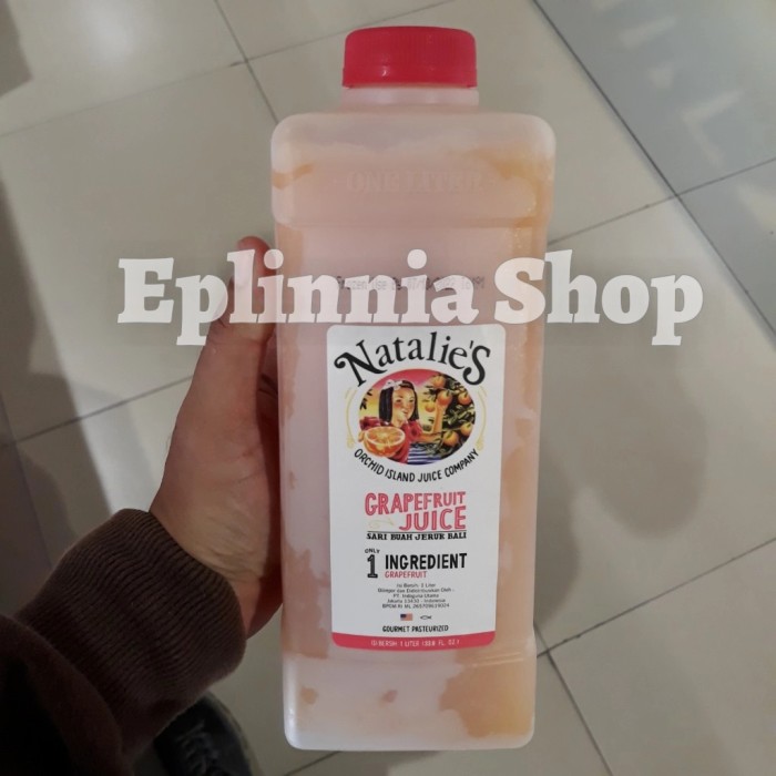 

Natalie's Grapefruit Juice 1 Liter - Natalies Sari Buah Jeruk Bali