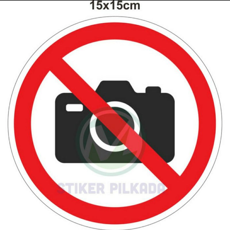 

STIKER DILARANG FOTO