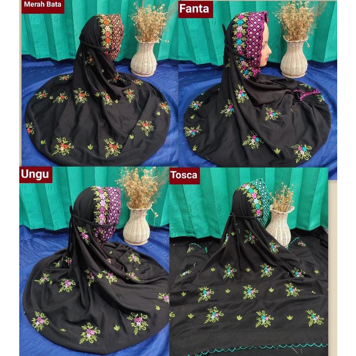 Mukena Terusan Hitam