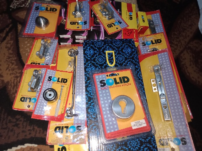 Spring Knip Solid 379 (kunci Jendela / Grendel Kodok)