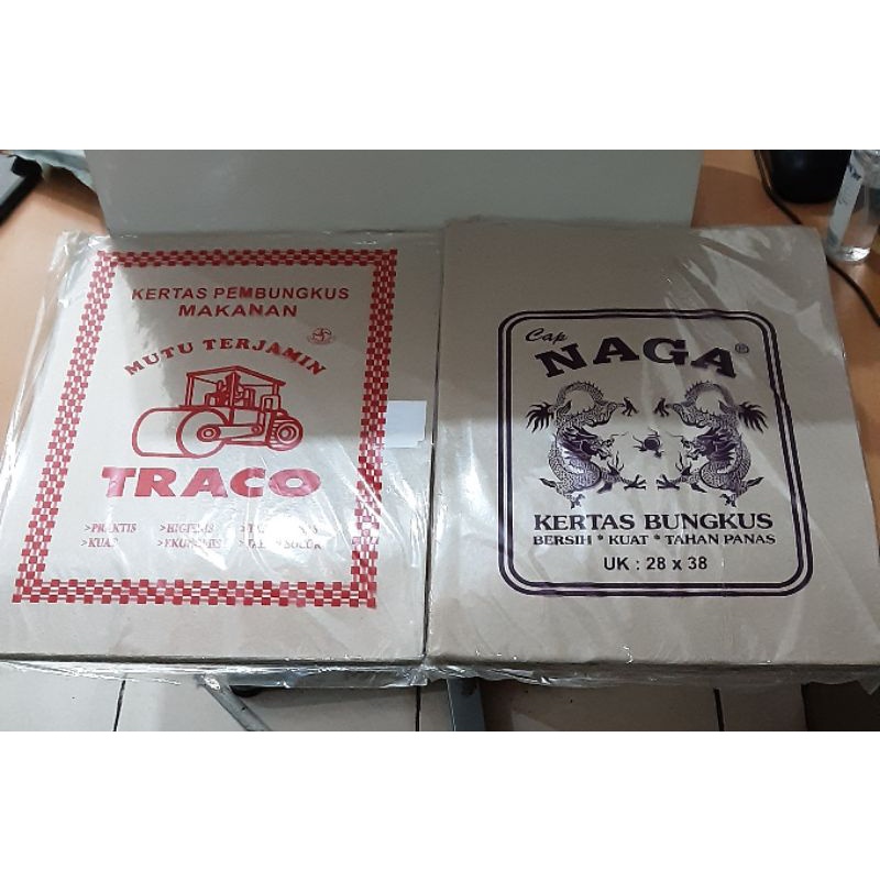 

KERTAS NASI 100 LEMBAR 28x38 / 40 LEMBAR 27x37