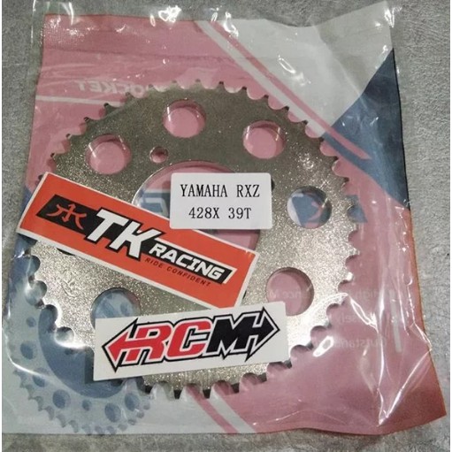 GEAR GER BELAKANG RXZ RXKING RX KING JUPITER VEGA DLL 428 34 35 36 37 38 39 40 428X34 428X35 428X36 428X37 428X38 428X39 428X40 ORI ORIGINAL TK RACING ASLI