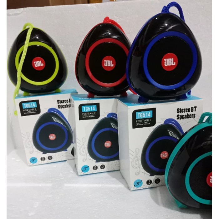 Speaker Superbas Bluetooth TG514 Stereo Speaker Portable Wireless Bluetooth/ Speaker TG514 [QTOP.ID]