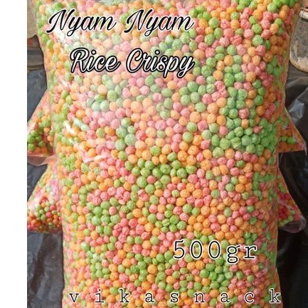 

Nyam Nyam Rice crispy 500gr (1/2kg) harga grosir