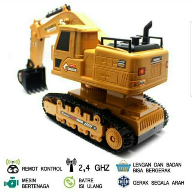 MAINAN MOBIL RC TRUK EXCAVATOR MAINAN ANAK MAINAN MURAH