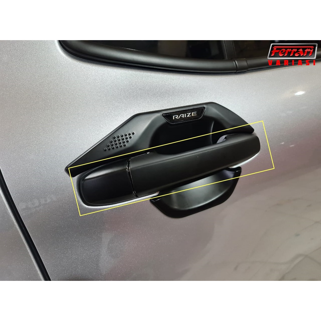 COVER HANDLE MOBIL TOYOTA RAIZE/ROCKY FERRARI VARIASI