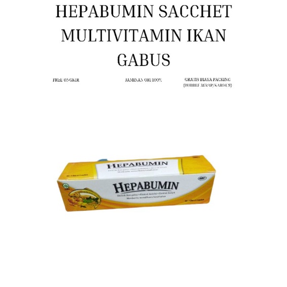 

HEPABUMIN SACHET