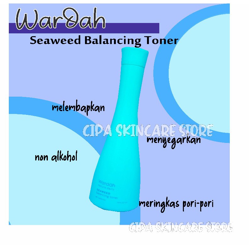 Wardah Seaweed Balancing Toner